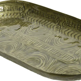 Kaemingk Dekoteller oval 23 x 51 x 5 cm
