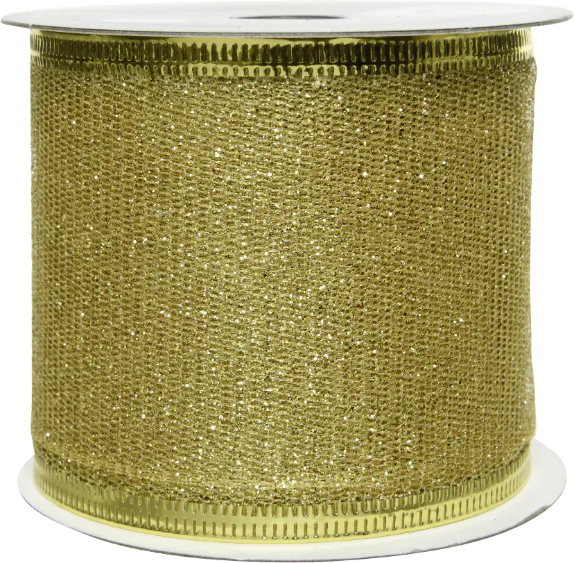 Kaemingk Band Polyester hellgold 270 cm
