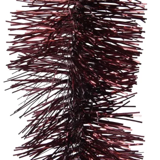 Kaemingk Lamettagirlande ochsenblut 270 cm