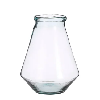 Mica Vase Lilou recyceltes Glas 30 x 23,5 cm
