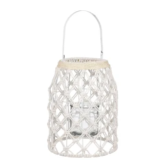Mica Windlicht off white 30 cm