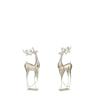 House of Seasons Hirsch gold 19 x 8 x 49 cm