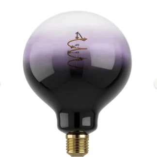 Eglo LED Globe G125 E27 4W schwarz-violett