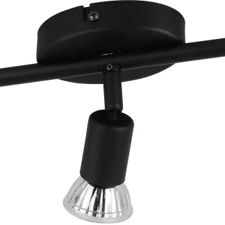 Eglo 3er LED Spot Buzz schwarz 48,5 x 6,5 cm GU10