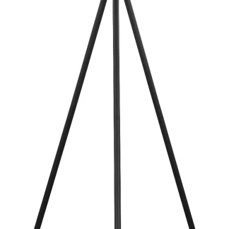 Eglo Stehleuchte Bordesley schwarz-natur 139 x 35 cm E27, max. 60 W