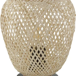 Eglo Tischleuchte Dembleby natur 25 x 20 cm E27