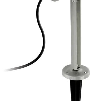 Eglo LED Außen-Strahler Nema edelstahl 25 x 11 cm GU10 Erdspieß