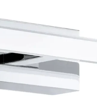 Eglo LED Wandleuchte Tabiano chrom 60,5 x 7 cm neutralweiß