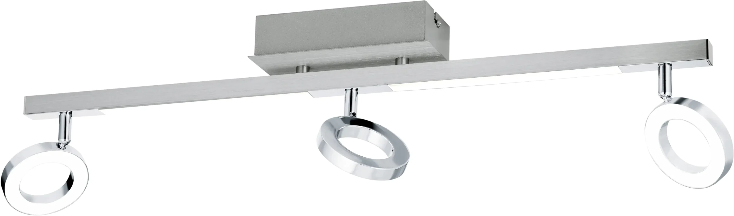 Eglo 3er LED Spot Cardillio 1 alu-chrom 69 x 8,5 cm warmweiß