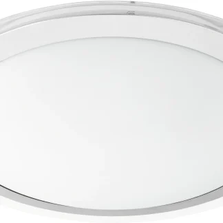 Eglo Connect LED Wand-/Deckenleuchte Competa-C weiß 43 cm RGBW