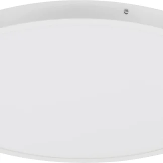 Eglo LED Deckenleuchte Fueva 1 silber Ø 40 cm warmweiß