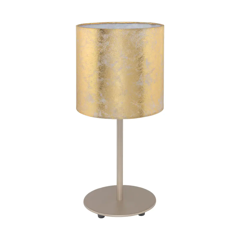 Eglo Tischleuchte Viserbella champagner-gold 40 x 18 cm E27, max. 60 W