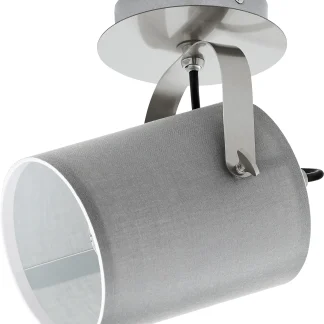 Eglo 1er Spot Villabate nickel-matt Ø 12 cm E27