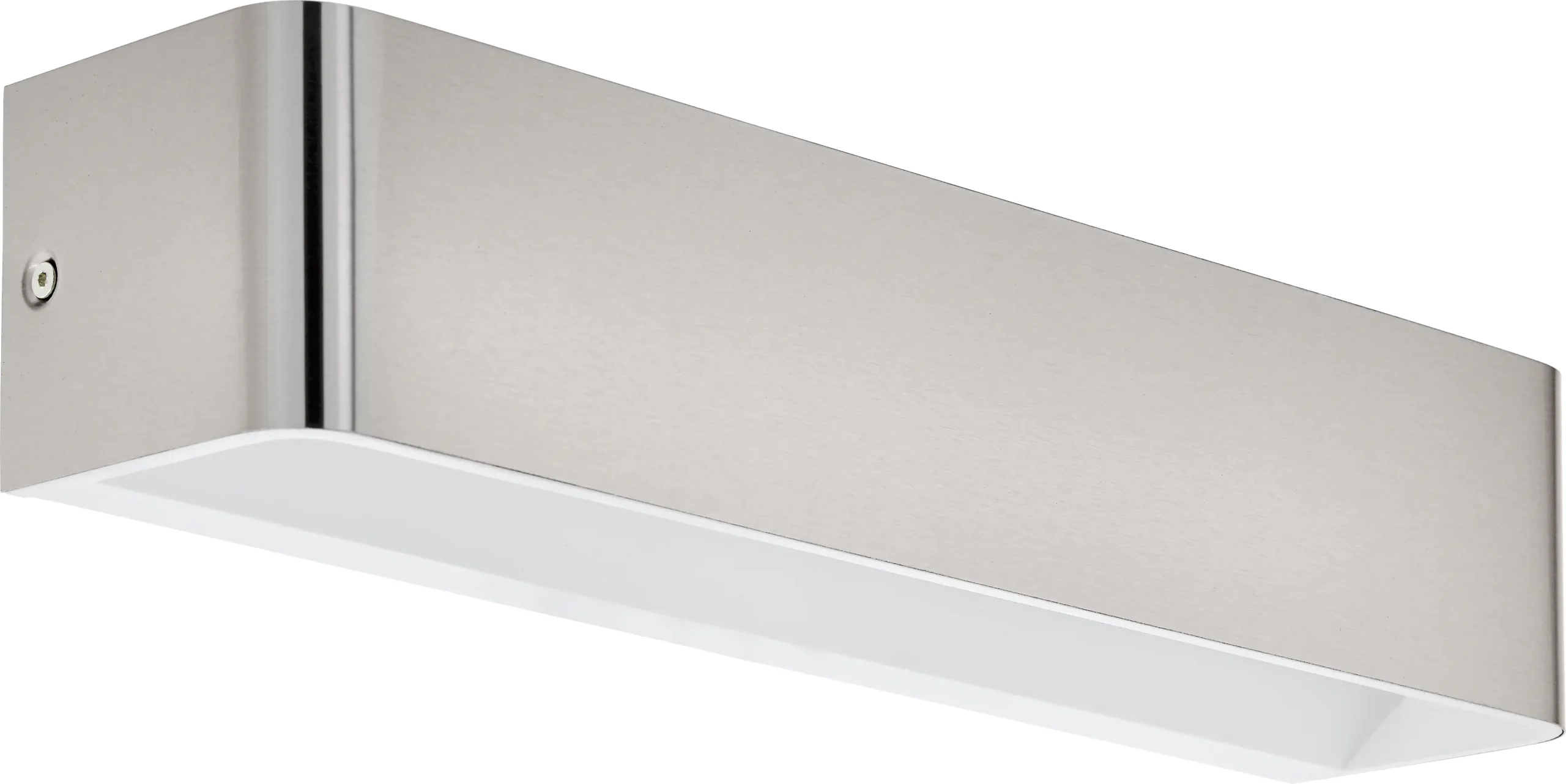 Eglo LED Wandleuchte Sania 4 nickel-matt 36,5 x 8 cm Up & Down warmweiß