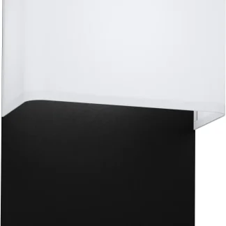 Eglo LED Wandleuchte Galdakao weiß-schwarz 32 x 20 cm warmweiß