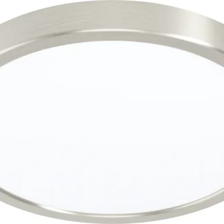 Eglo LED Aufbauleuchte Fueva 5 nickel-matt Ø 28,5 cm warmweiß