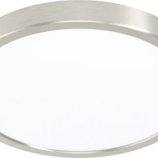 Eglo LED Aufbauleuchte Fueva 5 nickel-matt Ø 28,5 cm neutralweiß