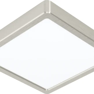Eglo LED Aufbauleuchte Fueva 5 nickel-matt 21 x 21 cm nw
