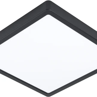 Eglo LED Aufbauleuchte Fueva 5 schwarz 28,5 x 28,5 cm neutralweiß
