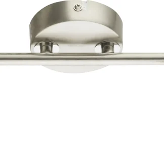 Globo 2er LED Spot Comore nickel 25 x 9 cm warmweiß