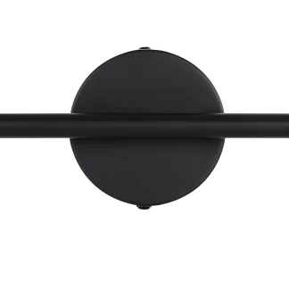 Globo 2er Spot Martha schwarz 30 x 8 cm E27, max. 60 W