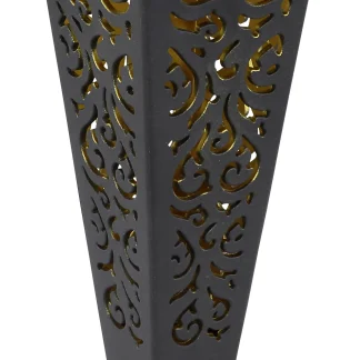 Globo Solarleuchte schwarz weiß