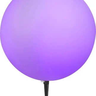 Globo LED Außenleuchte Toula weiß Ø 40 cm E27, RGBW