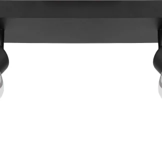 Globo 2er Spot Hadera schwarz 27 x 9 cm 2 x E 27, max. 15 W, dimmbar