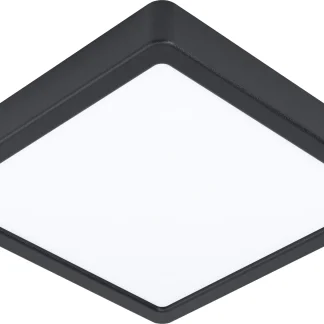 Eglo Connect LED Aufbauleuchte Fueva-Z schwarz 21 x 21 cm Smart Home