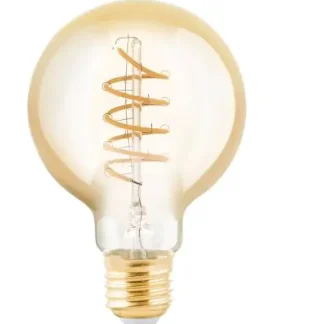 Eglo LED Globe G80 E27 4W amber dim