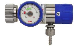 Riduttore di Pressione con Selettore a Scatti della Portata "MEDISELECT II" 6 litri 1/4''G