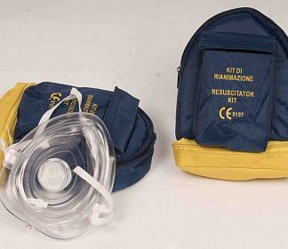 Maschera Respirazione Bocca a Bocca CPR Pocket Mask in astuccio