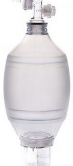 Pallone rianimatore autoclavabile in silicone senza maschera con valvola sovrapressione