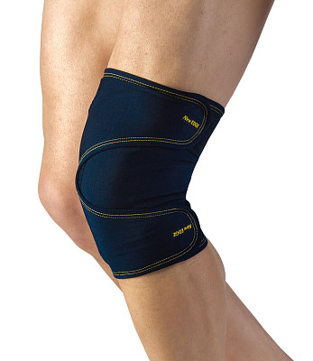 Ginocchiera elastica regolabile Contenimento Rotuleo New Edge 020