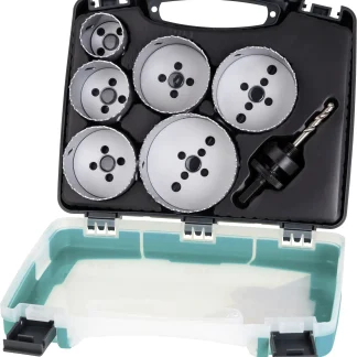 Wolfcraft Lochsägen-Set BiM Elektrizität