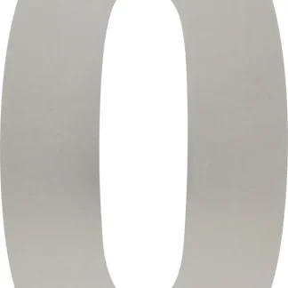 Intersteel Hausnummer 0 XL Edelstahl gebürstet 300 mm