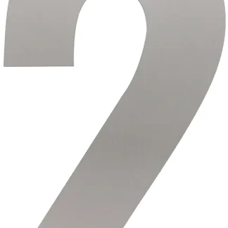 Intersteel Hausnummer 2 XL Edelstahl gebürstet 300 mm