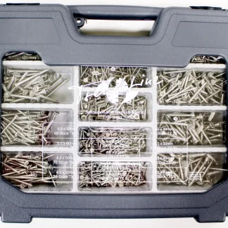 TrendLine Sortimentskasten Edelstahlschrauben TX - 1310 teilig