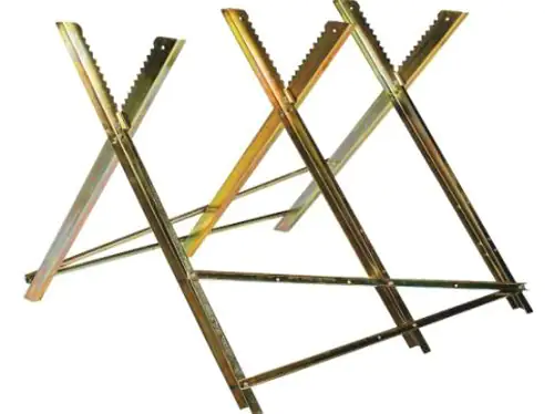 TrendLine Metall-Sägebock Tragkraft 150 kg 80 x 85 x 80 cm