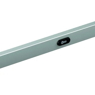 Basi Panzerriegel PR 800 silber, Türblattbreite 80 bis 95 cm