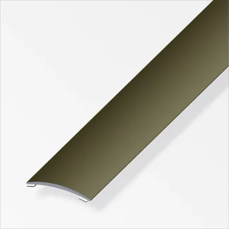 alfer Übergangsprofil 1 m, 40 x 5 mm Aluminium eloxiert bronze