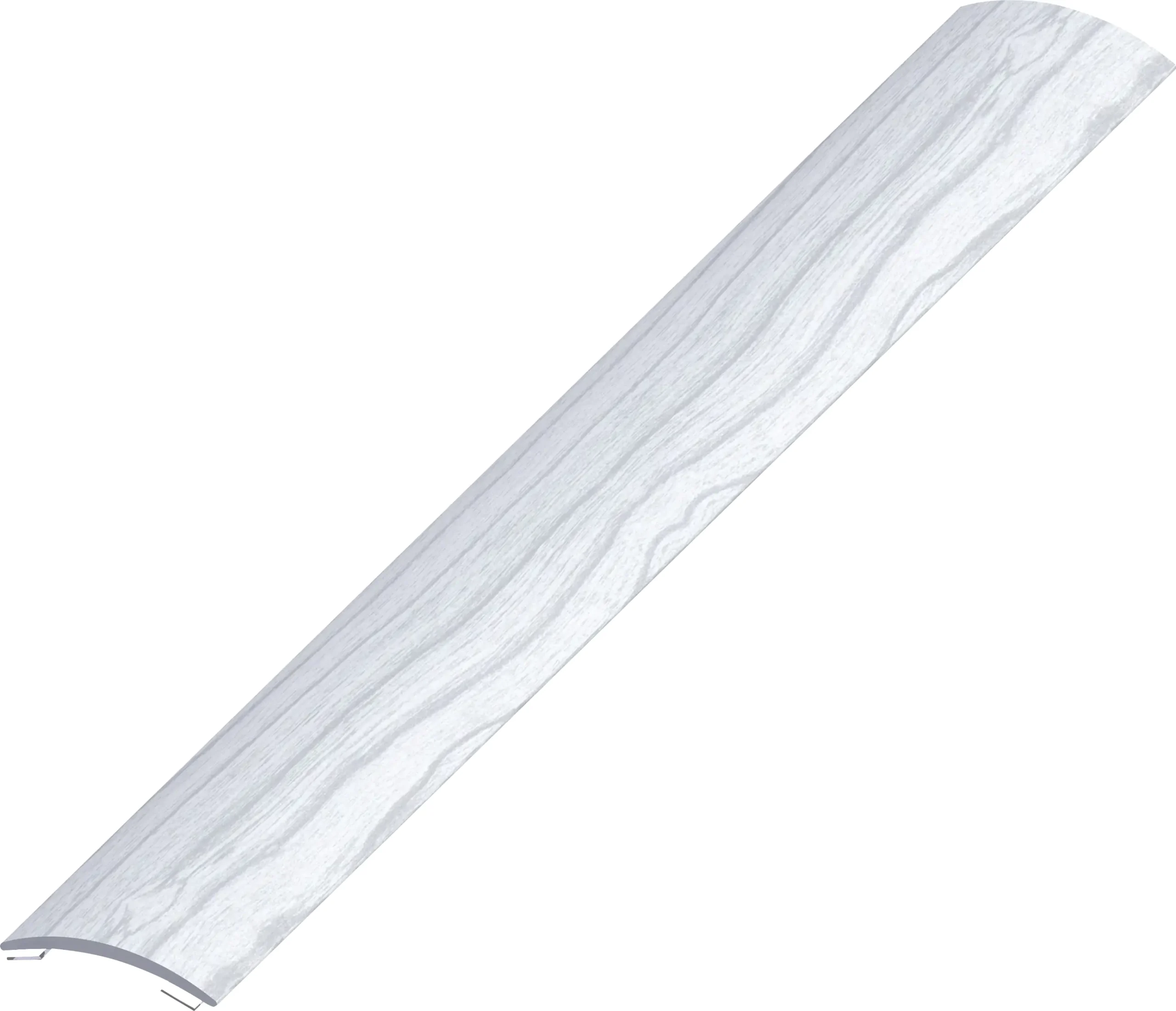 alfer Übergangsprofil 1 m, 30 x 5 mm Alu beschichtet sublimiert esche weiss