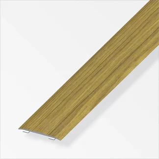 alfer Übergangsprofil 1 m, 37 x 2.5 mm Alu beschichtet sublimiert eiche