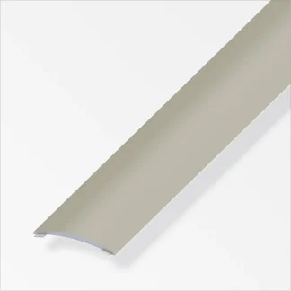 alfer Übergangsprofil 1 m, 20 x 2.5 mm Aluminium eloxiert titan