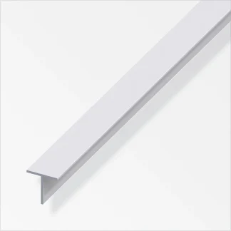 alfer T-Profil 1 m, 15 x 15 x 1.5 mm Aluminium eloxiert silber