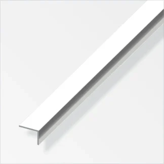 alfer Winkel 1 m, 20 x 10 mm Aluminium eloxiert poliert Chromoptik