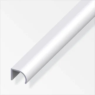 alfer Griff-Profil 1 m, 25 x 19 mm Aluminium eloxiert silber