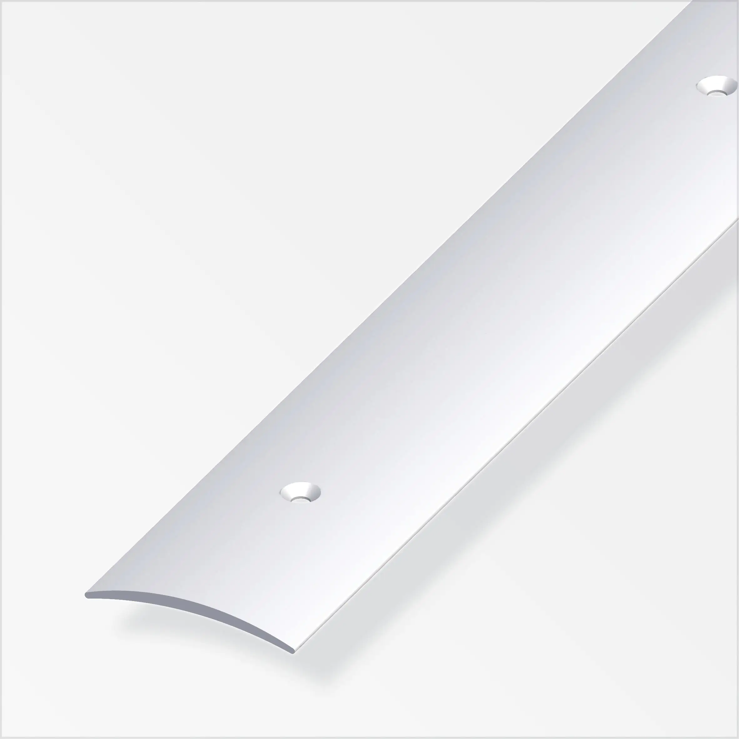 alfer Übergangsprofil 1 m, 50 x 5 mm Aluminium eloxiert silber