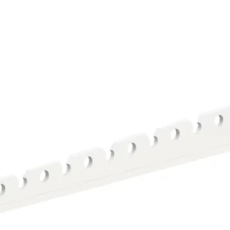 alfer Kleiderlüfter 330 mm 330 mm Aluminium beschichtet weiss