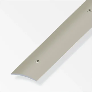 alfer Übergangsprofil 1 m, 30 x 5 mm Aluminium eloxiert titan